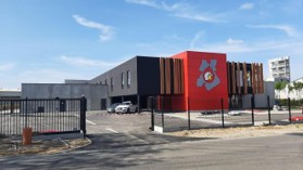 Construction d'un poste de secours et d'une tour d'exercices